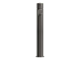 Supporting Image 2 - Mizu Drift Extended Basin Mixer Tap Straight Spout Brushed Gunmetal (6 Star) Lead Free