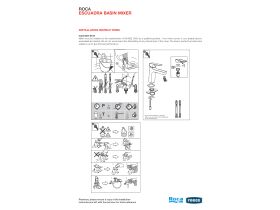 Installation Instructions - Roca Escuadra Basin Mixer Tap (5 Star)
