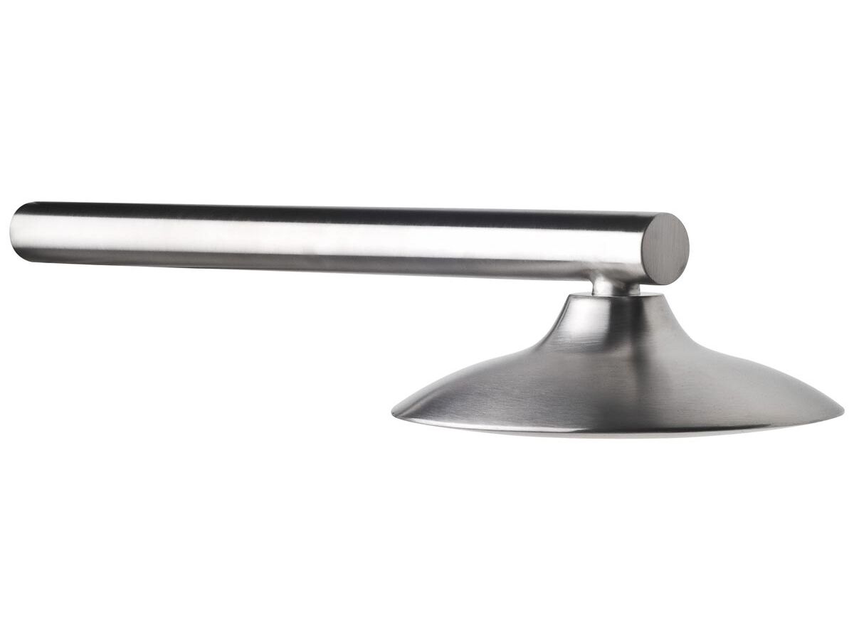 Monsoon Horizontal 450mm Wall Arm with 200mm Shower Rose Stainless Steel (3 Star)