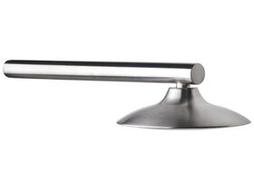 Monsoon Horizontal 450mm Wall Arm with 200mm Shower Rose Stainless Steel (3 Star)