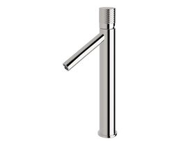 Sussex Pure Extended Basin Mixer Tap with Diamond Textured Handle Chrome (6 Star)
