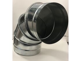 Spiral Duct 90 Deg Bend