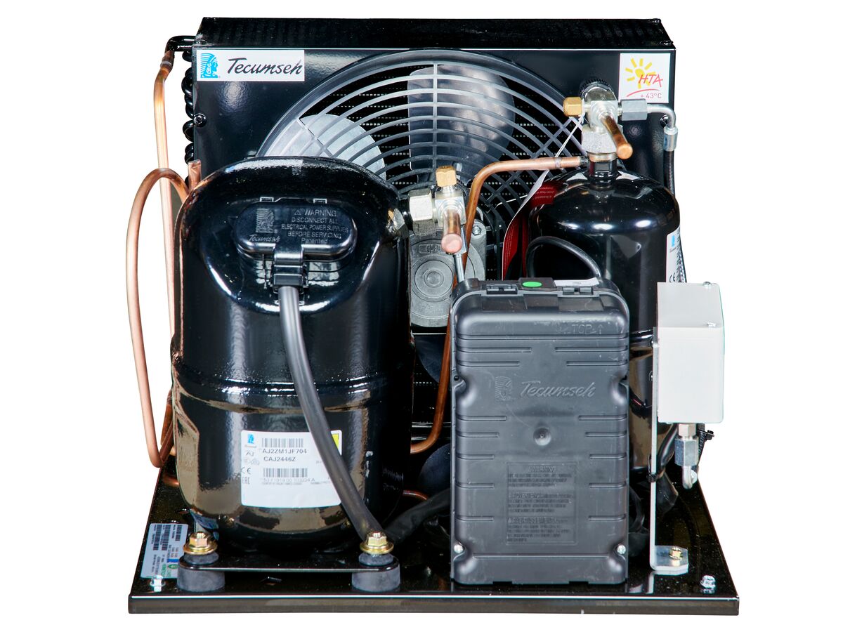 Tecumseh AJ2 HTA Condensing Unit 3/4HP R404 LBP CAJT2446ZBR-FZ-1 with Pressure Control