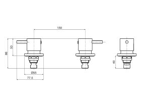 Mizu Drift Wall Top Assemblies