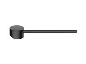 Hero - Mizu Drift Sink Mixer Extended Lever Only with Red & Blue Indicators Matte Black