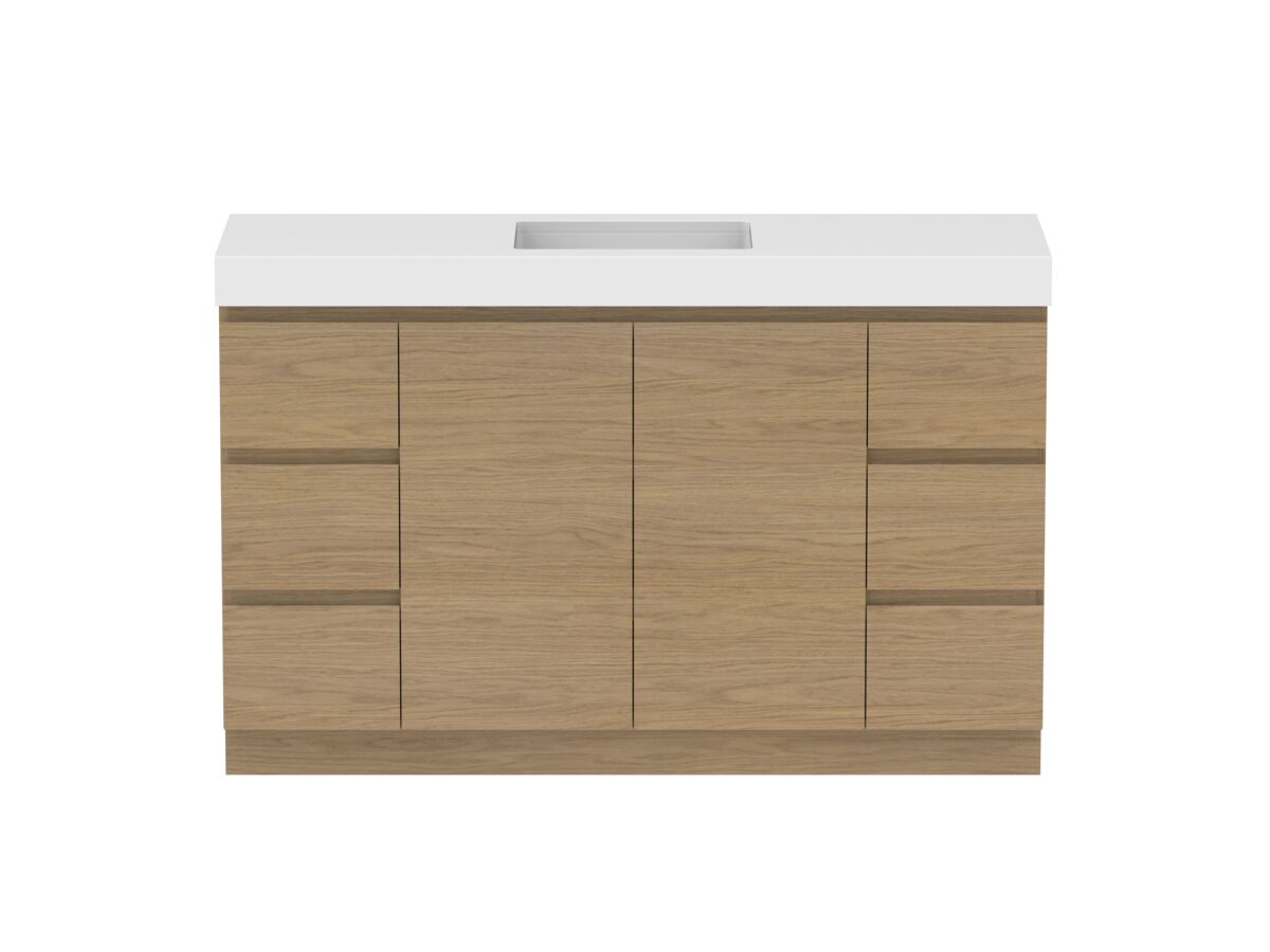 Hero - Posh Domaine 1500mm Floor Mount Vanity Unit Conventional Single Bowl 90mm Top