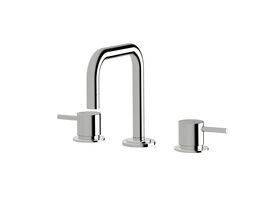Sussex Scala Basin Set Square Chrome (5 Star)