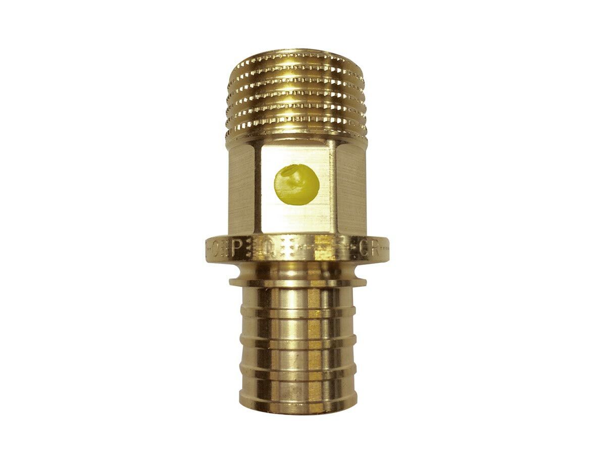Rehau Brass No.3 Straight Connector Male