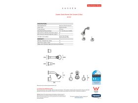 Specification Sheet - Sussex Scala Shower Set Chrome (3 Star)