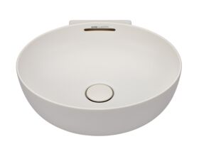 Supporting Image - LAUFEN Alessi Counter Basin 450mm Matte White - Front 3 Qtr