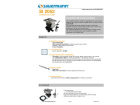Specification Sheet - Sauerman Condensate Pump SI-2052