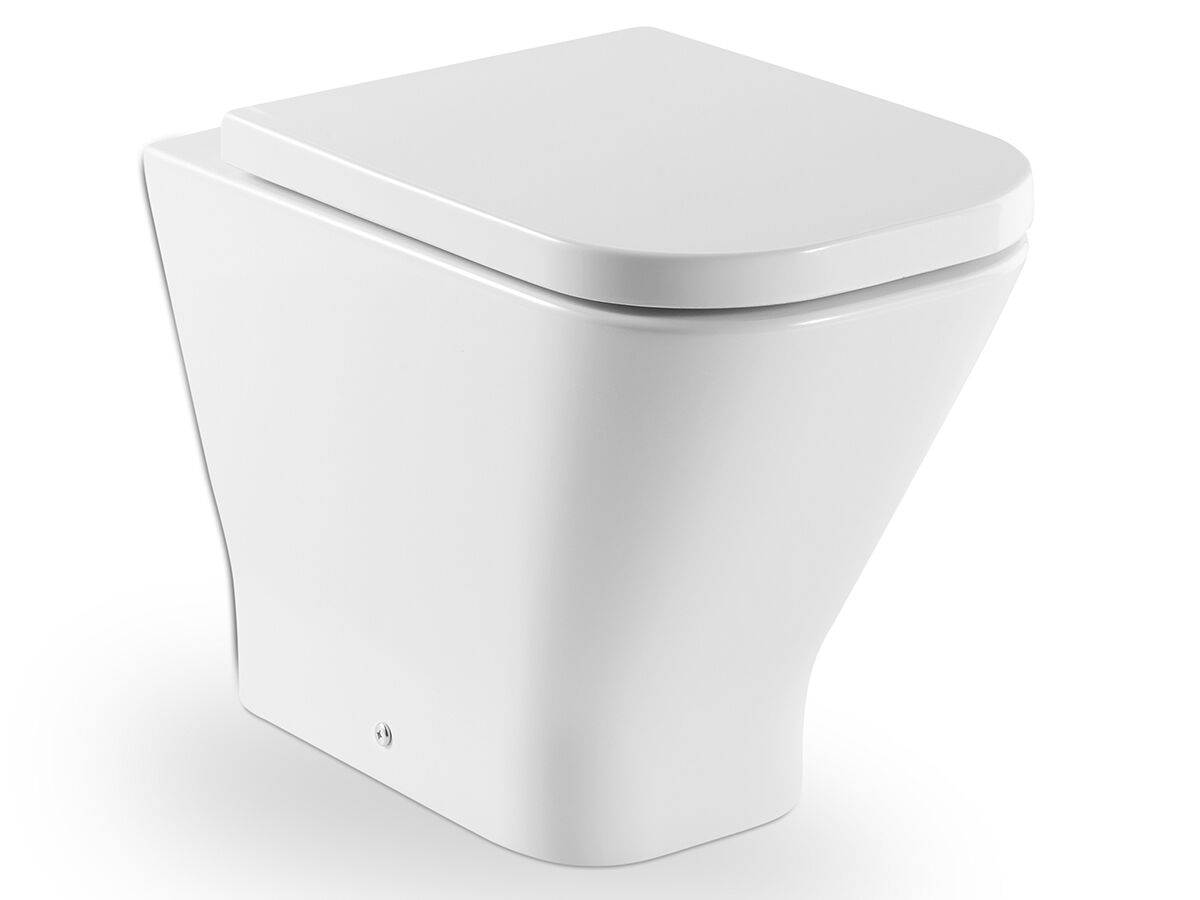 The Gap Back to Wall S&P Soft Close Seat Quick Release MK2 White/ Chrome (4 Star)