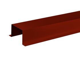 Colorbond Hat Section - Manor Red 2.4mtr