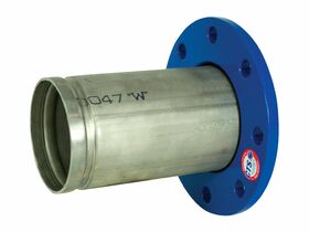 Dura Meter Spacer Set 316 Stainless Steel Flange x Roll Groove