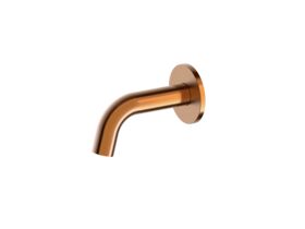 Hero - Mizu Drift Wall Basin/Bath Outlet Curve Spout 110mm Brushed Bronze (6 Star) Lead Free