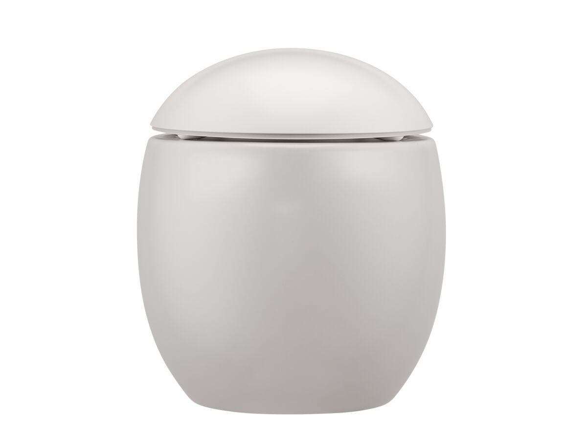Supporting Image 2 - LAUFEN Alessi Rimless Wall Hung Pan with Soft Close Seat Matte White (4 Star) - Front