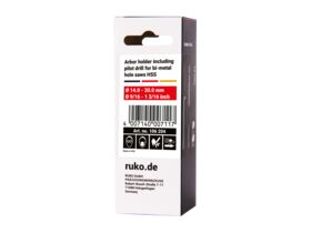 Ruko Hole Saw Arbor A4 (14 - 30mm)