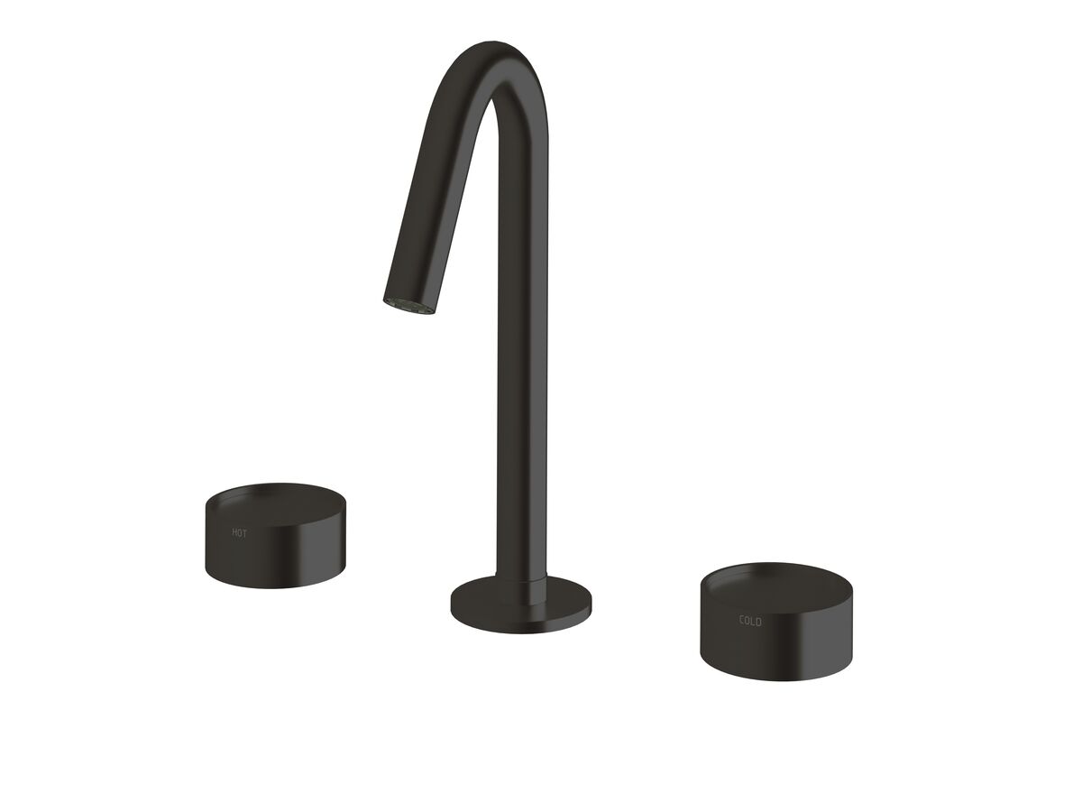 Hero - Sussex Pure Elemental Basin Set PVD Matte Black (5 Star) Lead Free