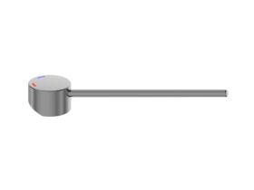 Hero - Mizu Drift Sink Mixer Extended Lever Only with Red & Blue Indicators Brushed Gunmetal