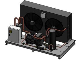 Tecumseh Semi Hermetic EVO Condensing Unit SHT4576ZHR 3 Phase