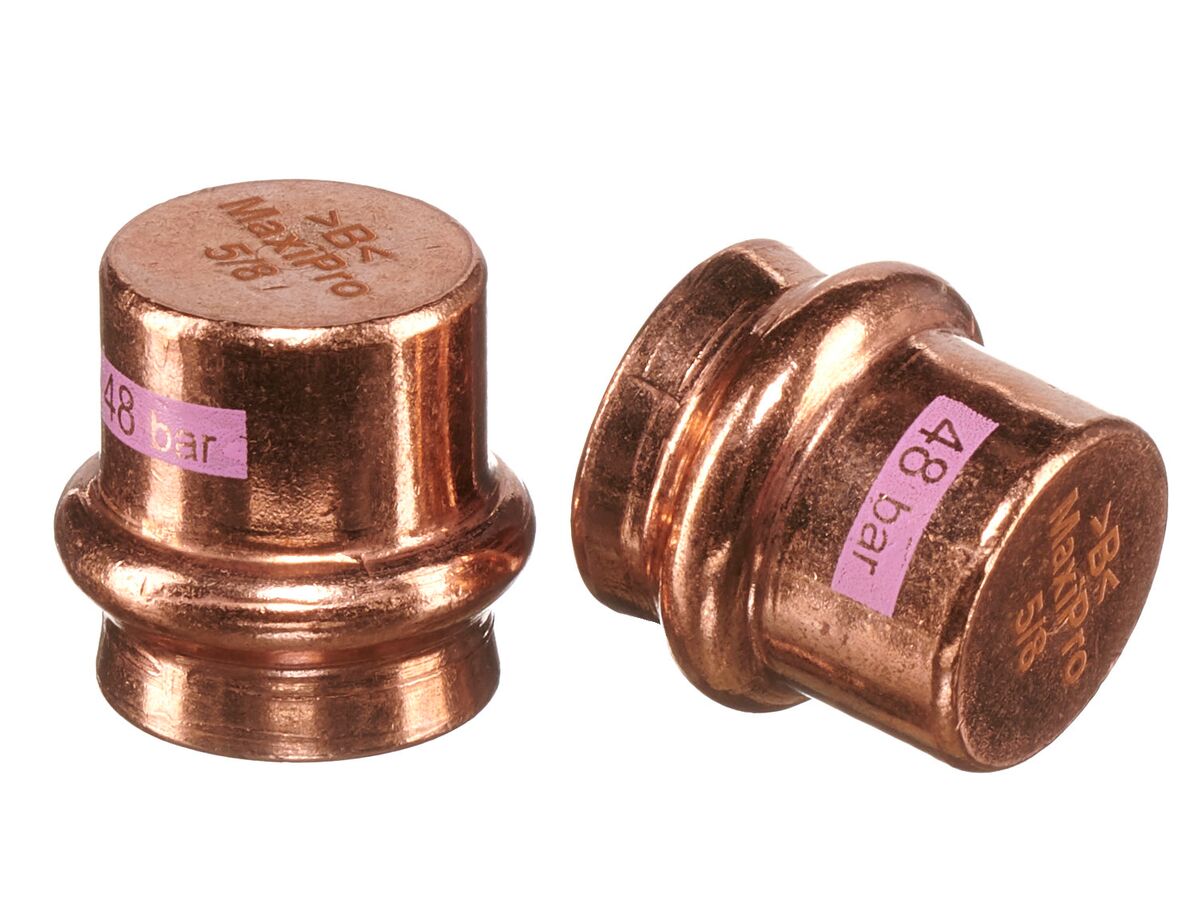 >B< Maxipro Stop End 5/8" Bag of 2