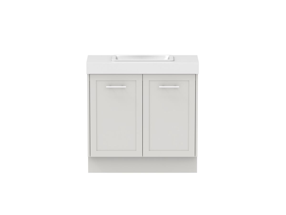 Hero - Kado Lux Ensuite All Door 900mm Floor Mount Centre Basin 90mm Top