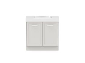 Hero - Kado Lux Ensuite All Door 900mm Floor Mount Centre Basin 90mm Top
