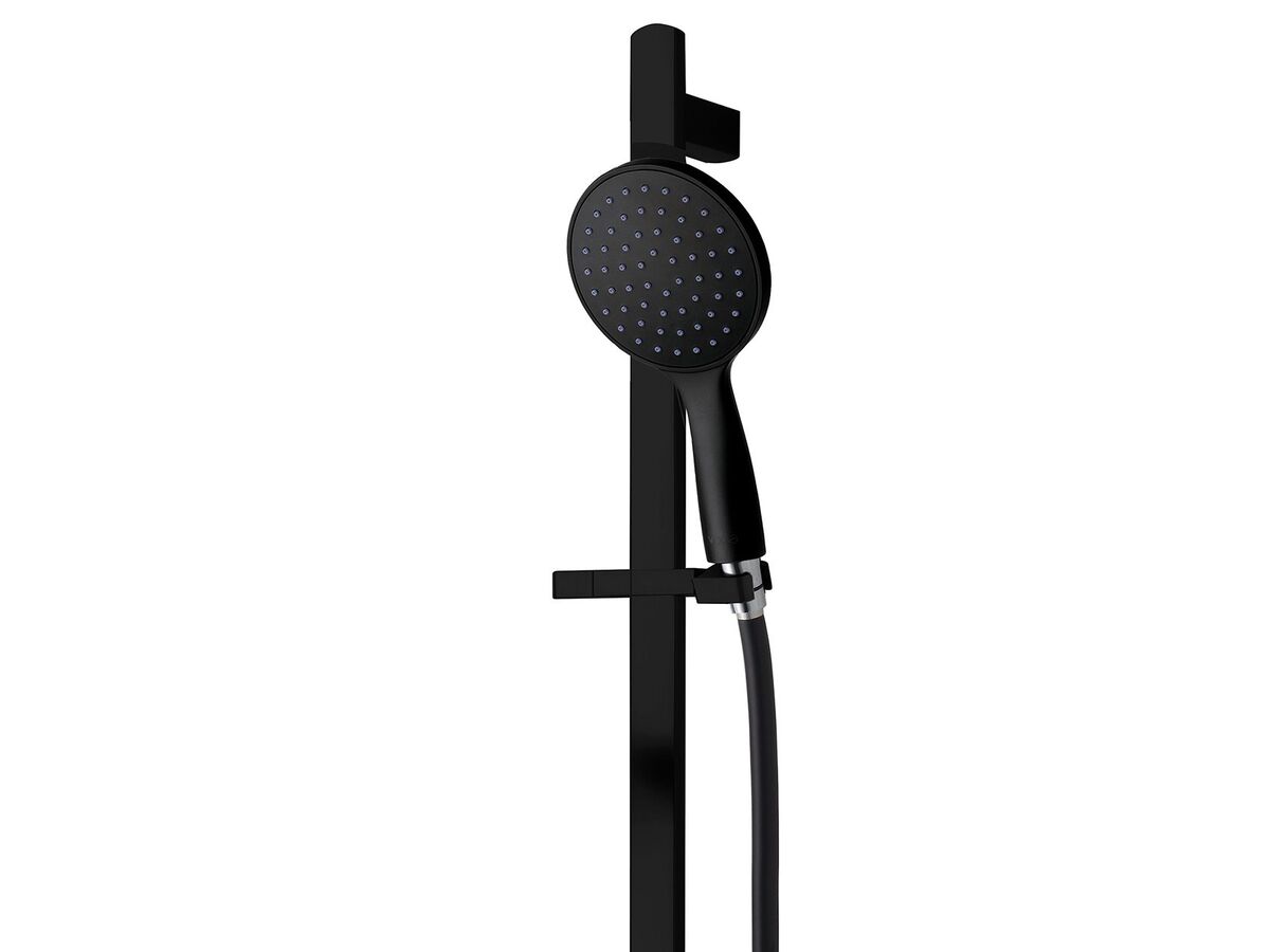 Voda Tide Deluxe 1 Function Slide Shower Matte Black (3 Star)