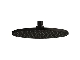 Sussex Pure Shower Head 250mm Matte Black (3 Star)