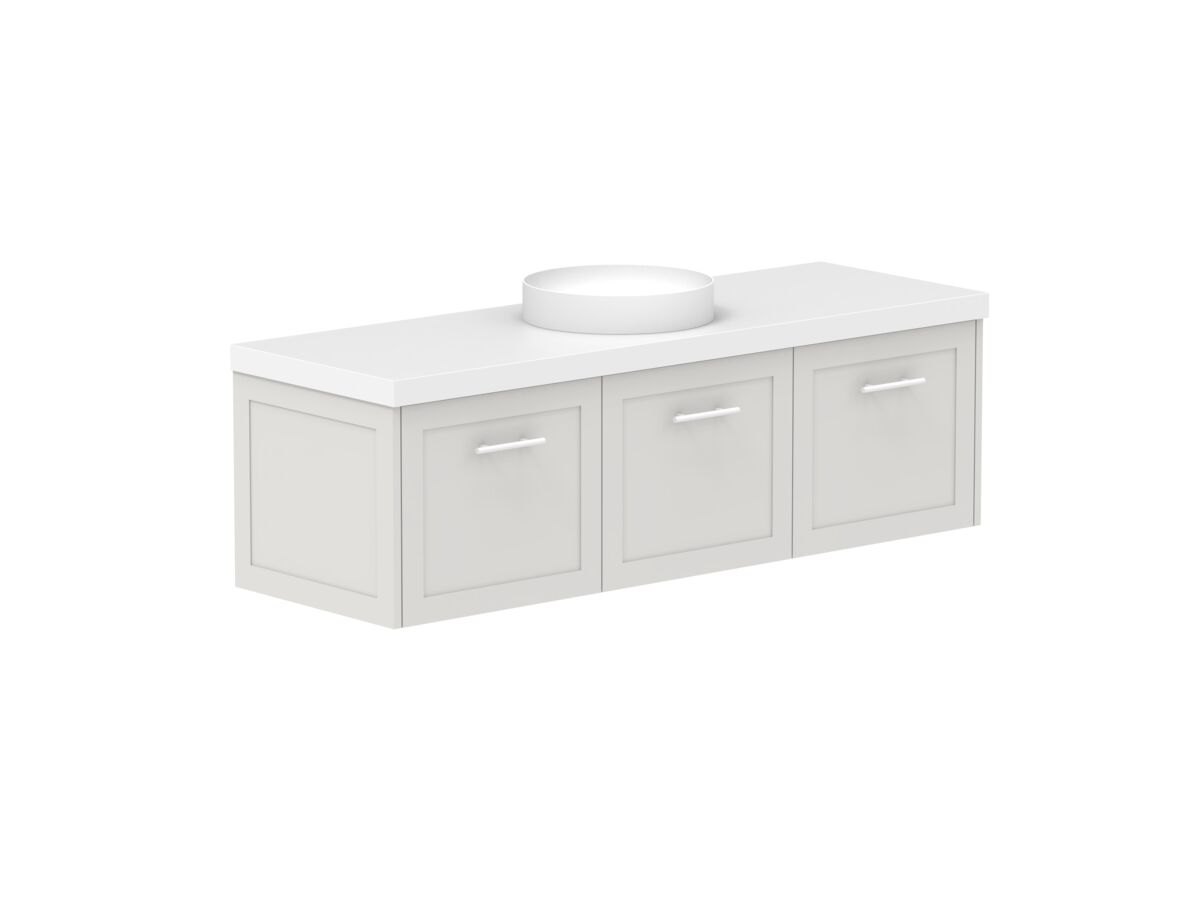 Supporting Image - Kado Lux All Door 1500mm Centre Bowl Wall Hung 50mm Top