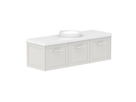 Supporting Image - Kado Lux All Door 1500mm Centre Bowl Wall Hung 50mm Top