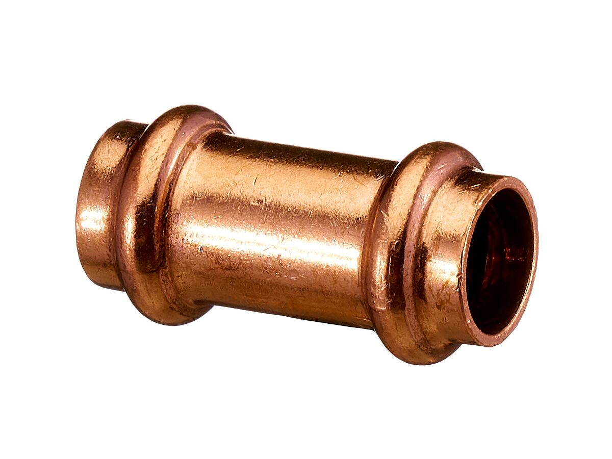 >B< Press Water Straight Connector 15mm
