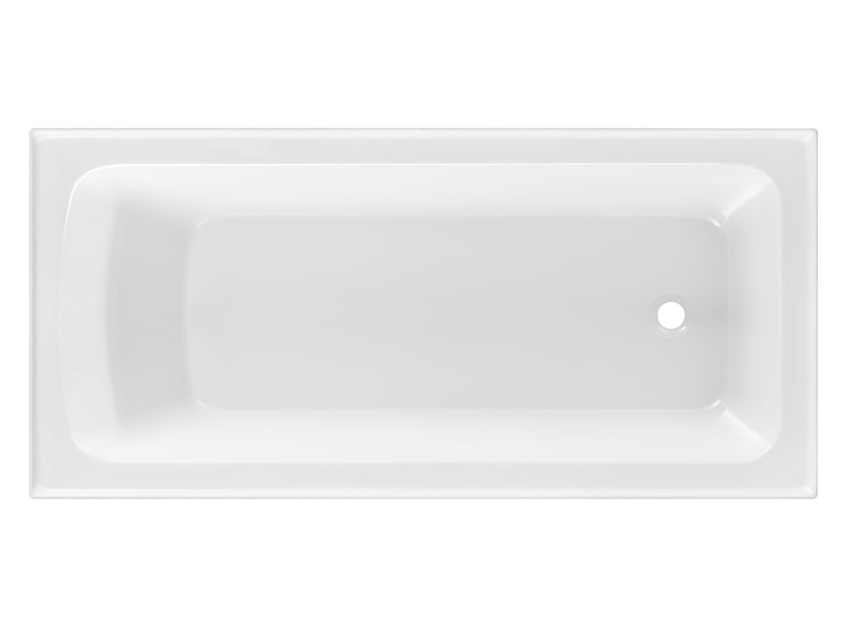 Posh Bristol Acrylic Inset Bath 1520 x 715 x 380mm No Overflow White