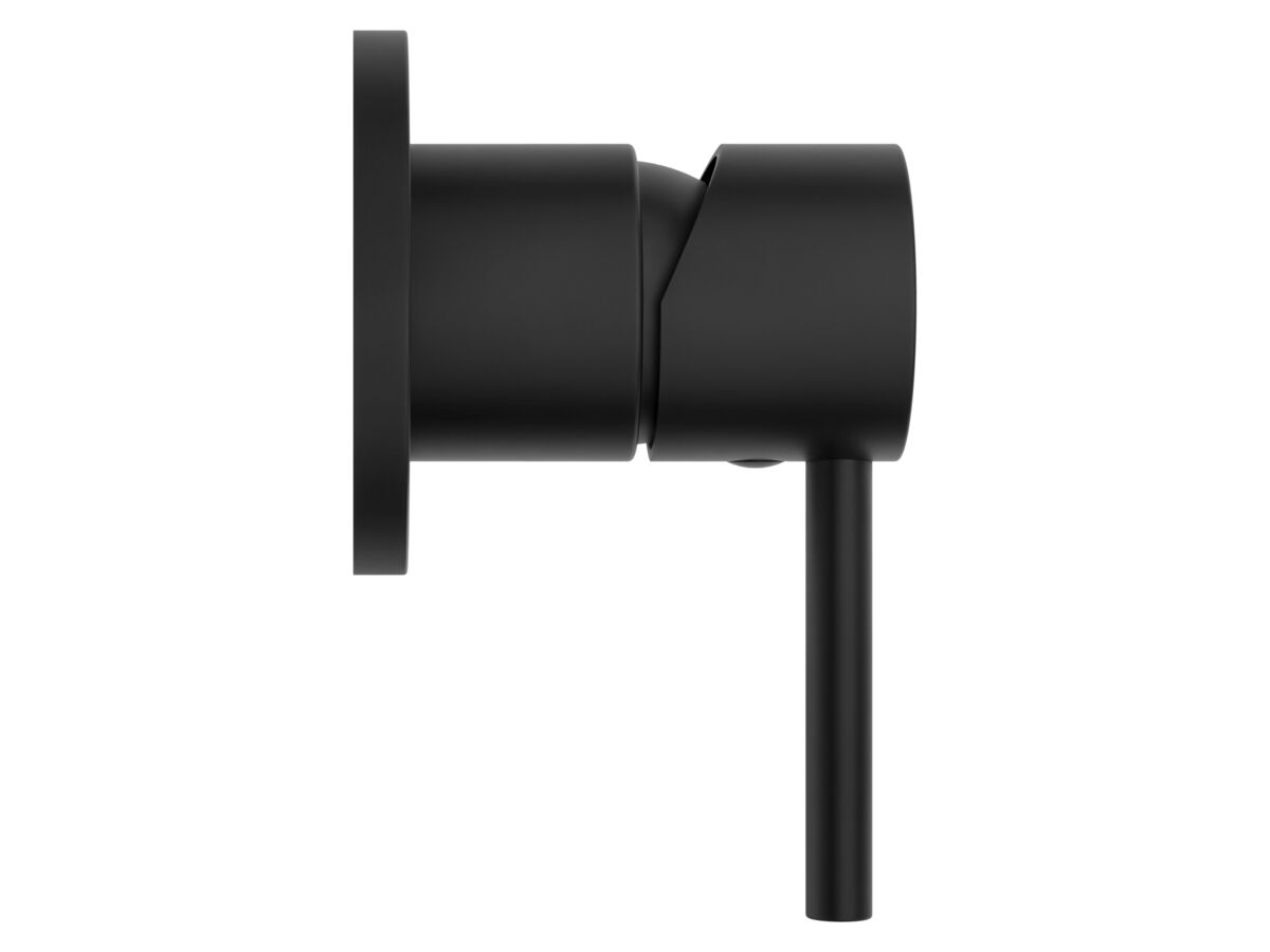 Supporting Image - Mizu Drift Shower Mixer Kit Matte Black Lead Free - Side