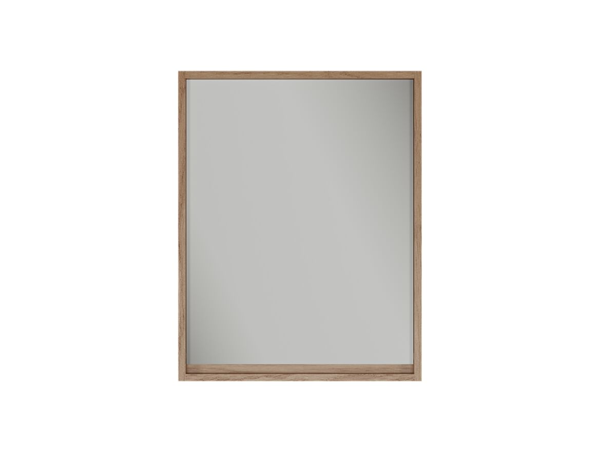 Supporting Image - Kado Aspect 600mm Mirror Cabinet One Door - Florentine Walnut