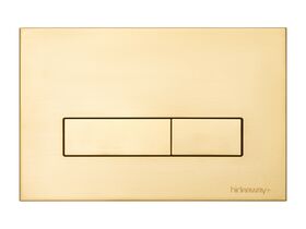 Hideaway+ Metal Button Brushed Gold
