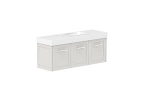 Supporting Image - Kado Lux Ensuite All Door 1200mm Wall Hung Centre Basin 90mm Top