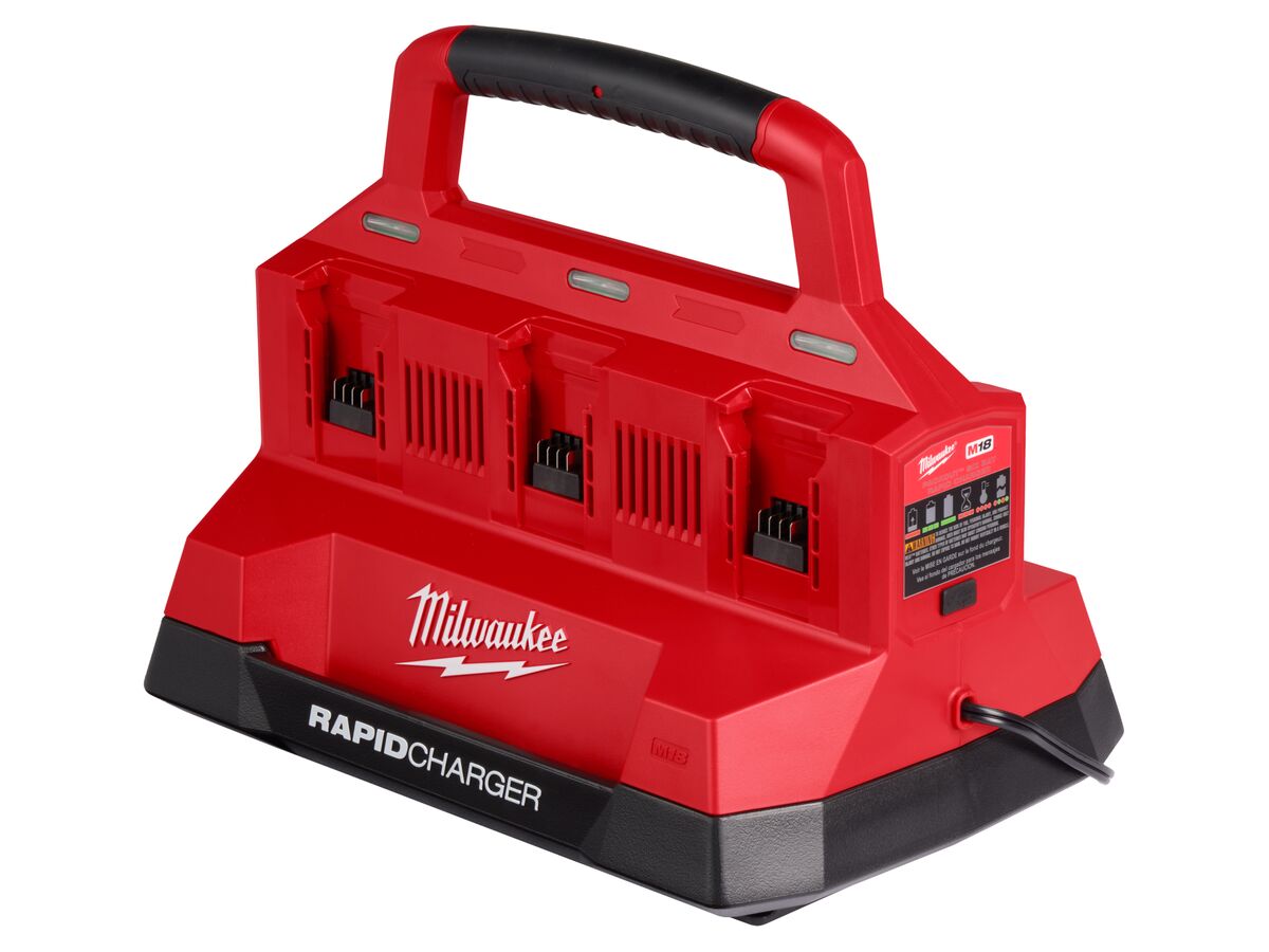 Milwaukee M18 Packout 6 Bay Rapid Charger
