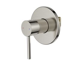 Hero - Posh Bristol Pin Shower Mixer Brushed Nickel Lead Free