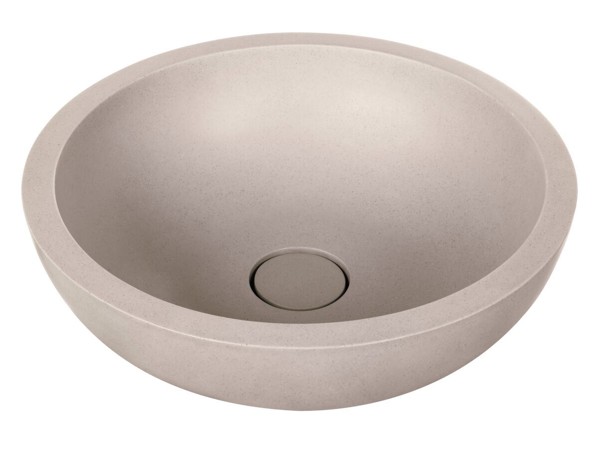 Hero - Omvivo Villa Round Above Counter Basin 430mm Island Sand