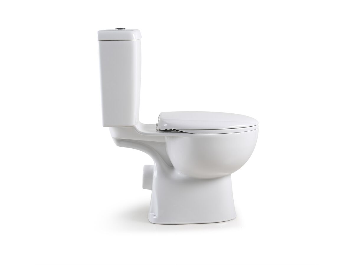 Posh Solus Square Close Coupled Toilet Suite P trap