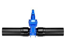 Dimax Resilient Seated Gate Valve PN16 125mm SDR11 HDPE PE Tail 100mm Anti-Clockwise Close