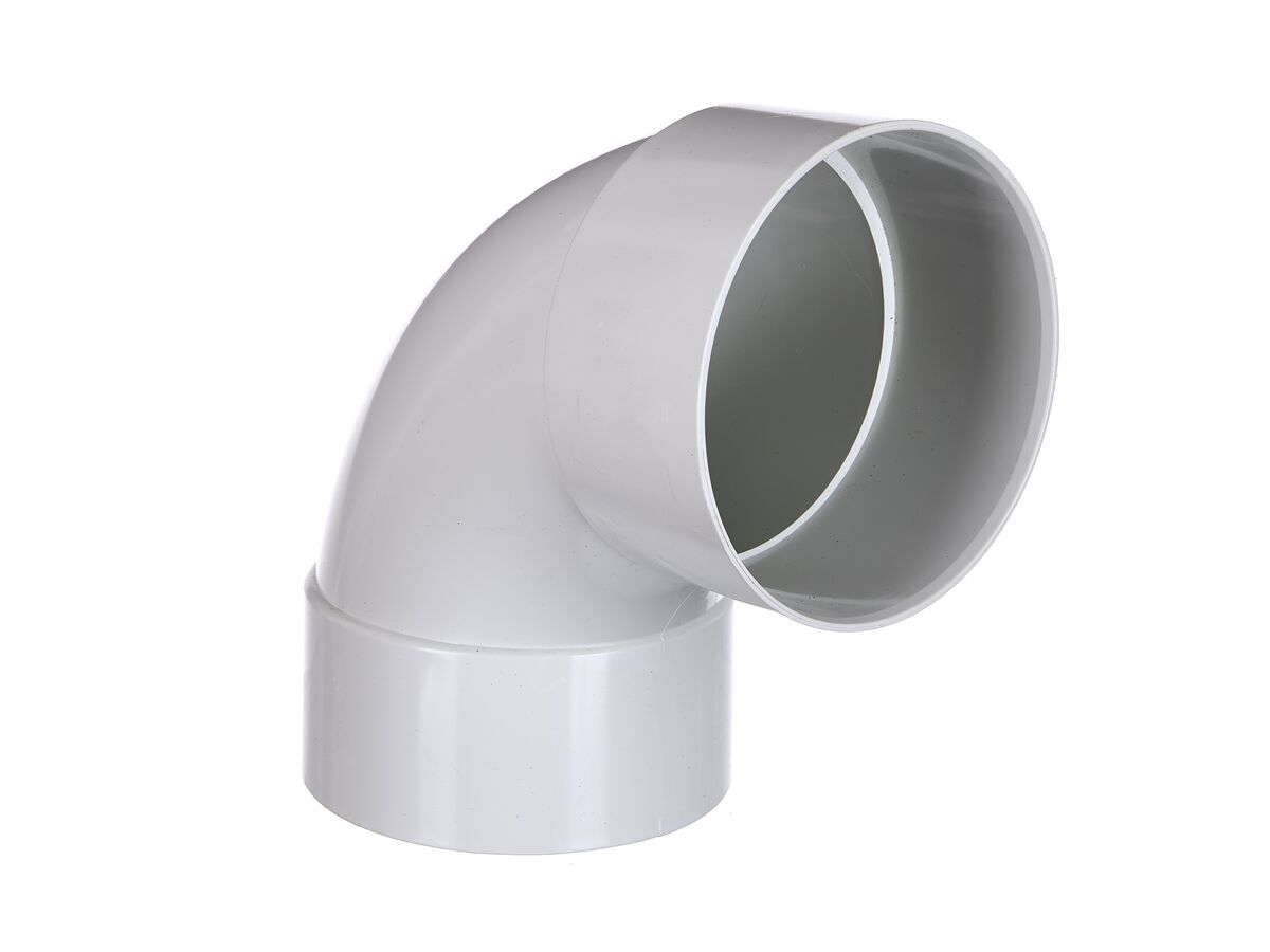 DWV Plain Bend 100mm x 90 Deg Female / Female