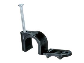 S/BACK PEX CLIP W/TAB 20MM M/NAIL (100)