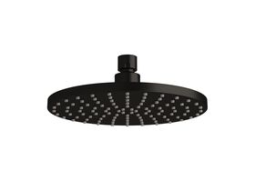 Sussex Pure Shower Head 180mm PVD Matte Black (3 Star)