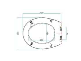 Roca Victoria Soft Close Seat White