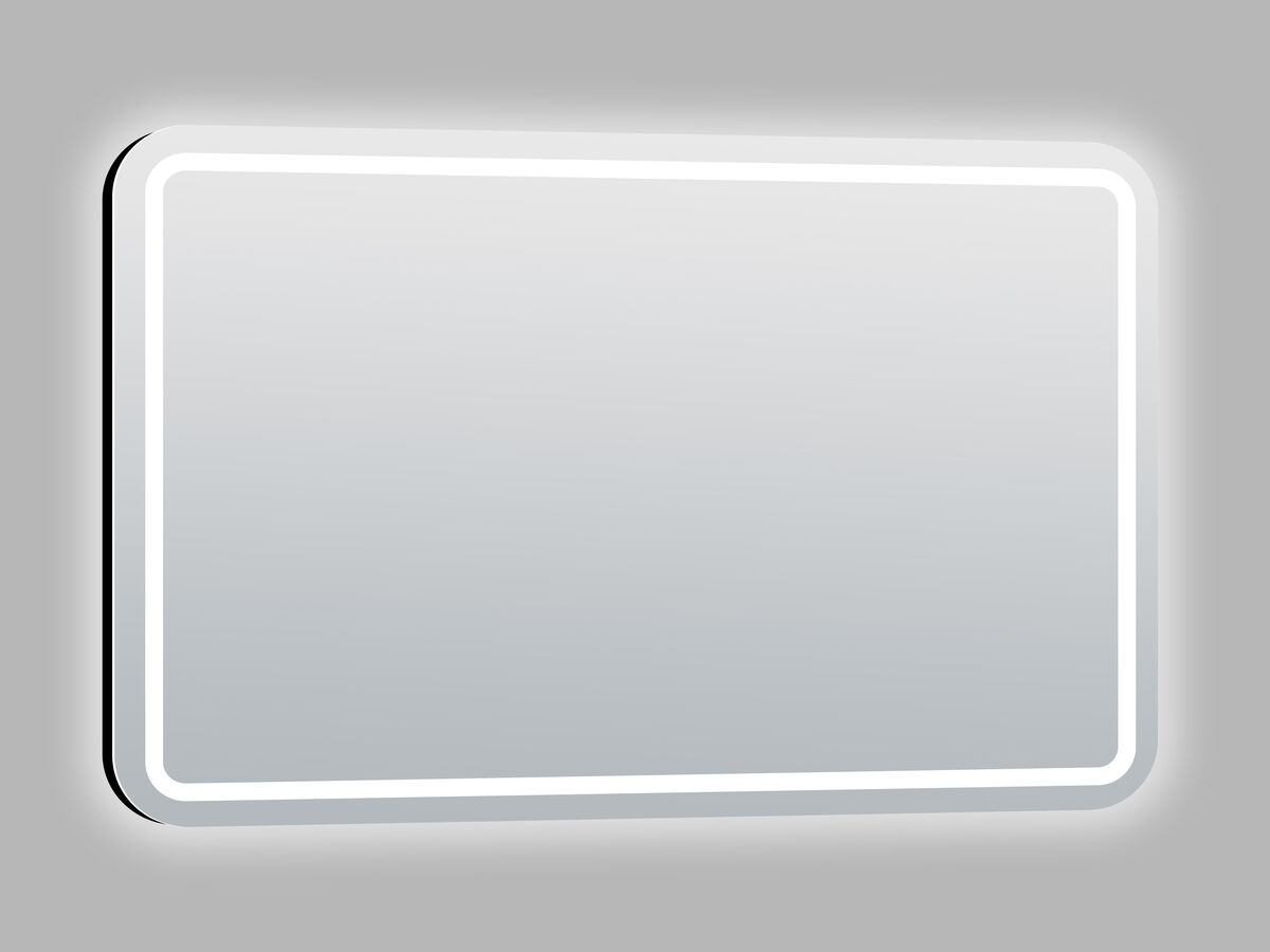 Supporting Image - Kado Aspect Rectangle Veil LED Mirror 800mm X 1200mm