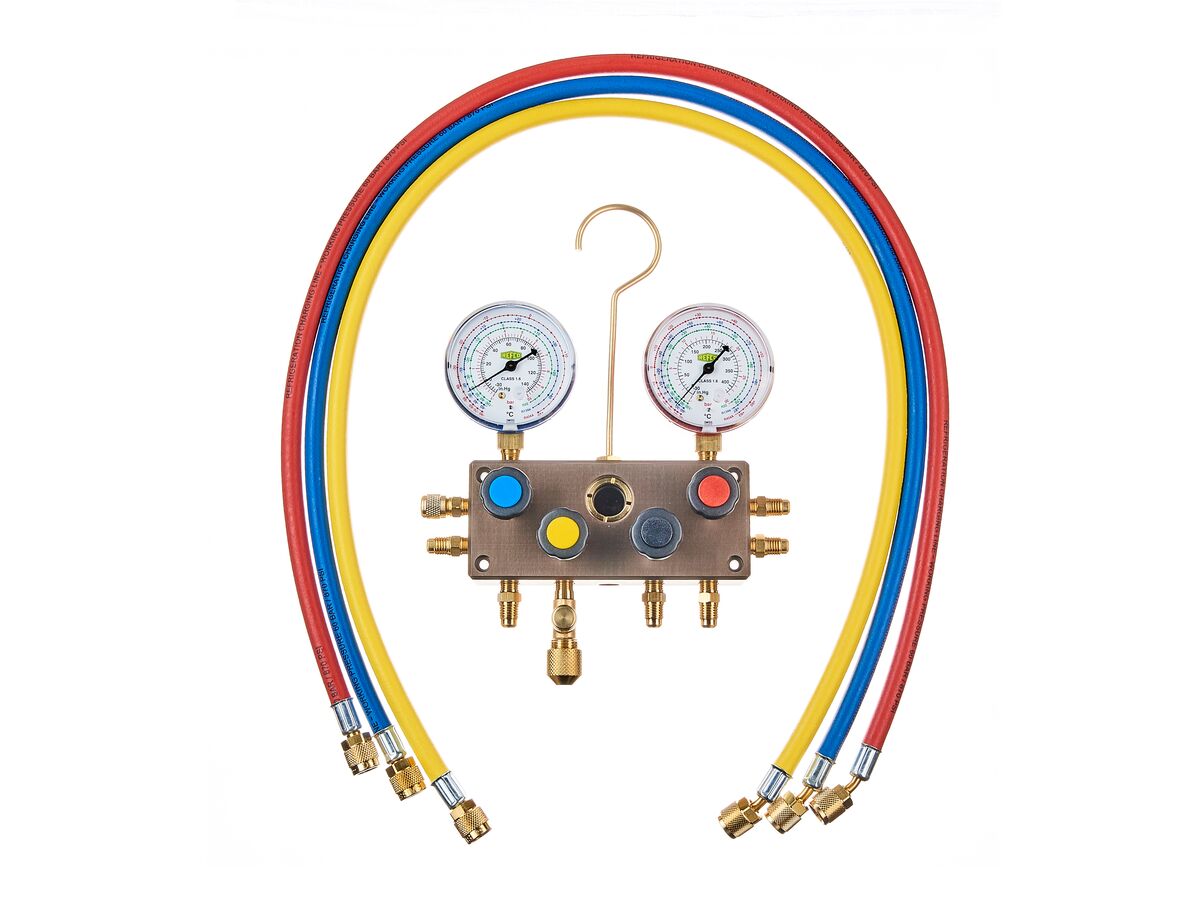 Refco Manifold Set 4 Way BM4-3-DS-R22
