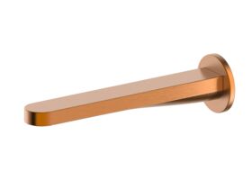 Hero - Mizu Soothe MK2 Wall Basin/Bath Outlet 250mm Brushed Bronze (6 Star) Lead Free