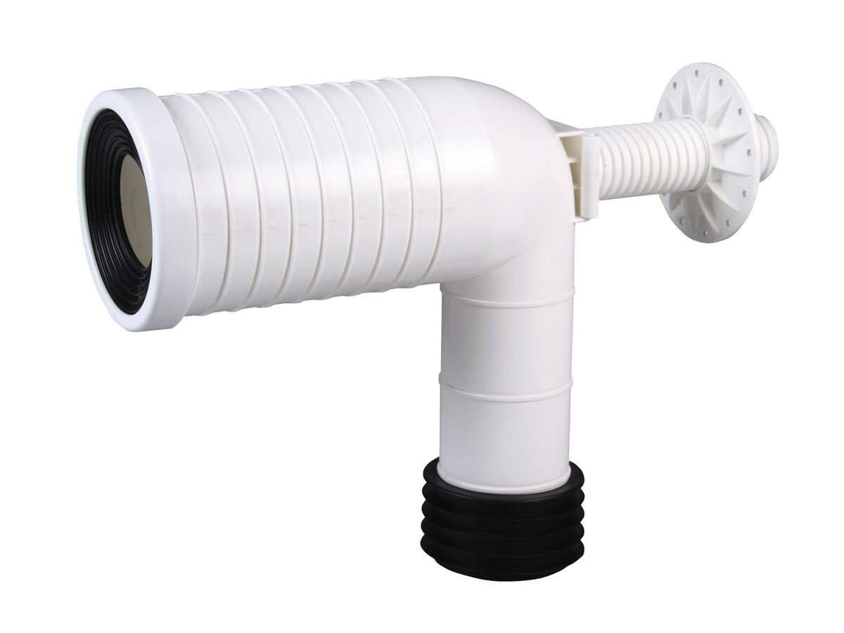 Flexi Fin 90mm Extended Pan Connector 100mm